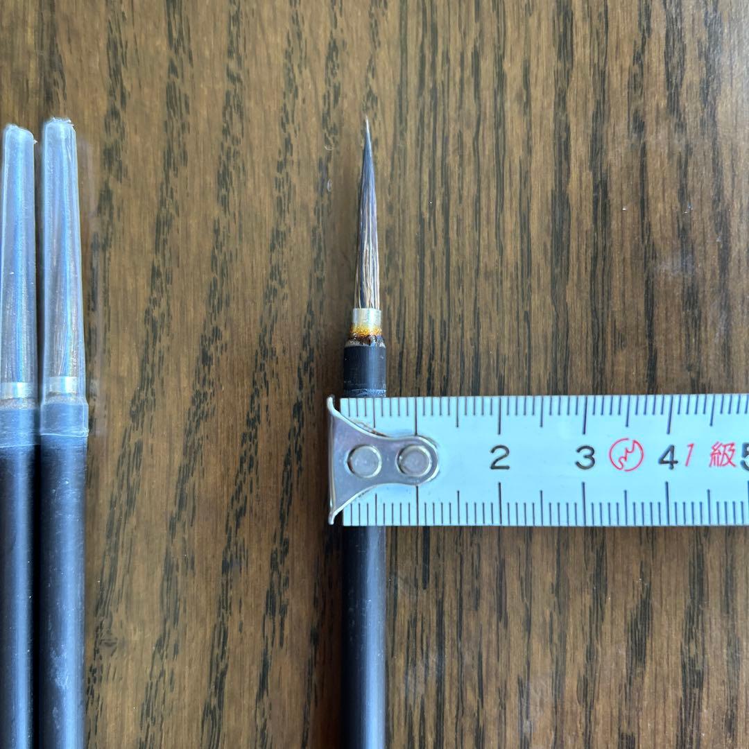 書道、水墨画用 【中国最高級極細狐尾硬毫小筆10本セット】小楷最高峰 書きやすい