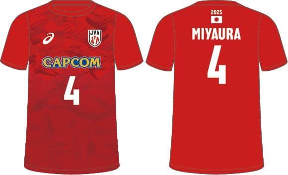 2025年 バレーボール男子日本代表 応援Tシャツ 宮浦健人 2XL