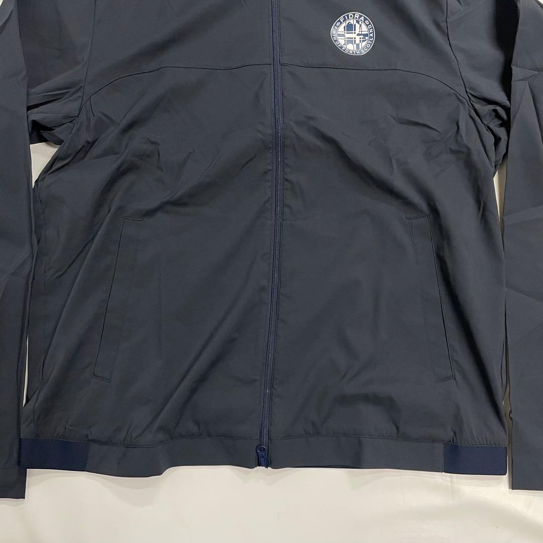 FIDRA ゴルフウェア ストレッチ ブロッキングジャケット XL 紺②