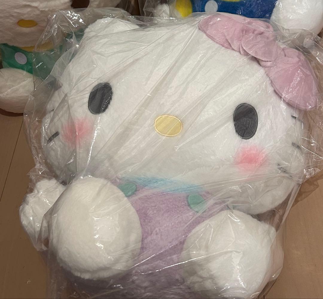 【新品タグ付 】ハローキティBIGぬいぐるみ5点セット