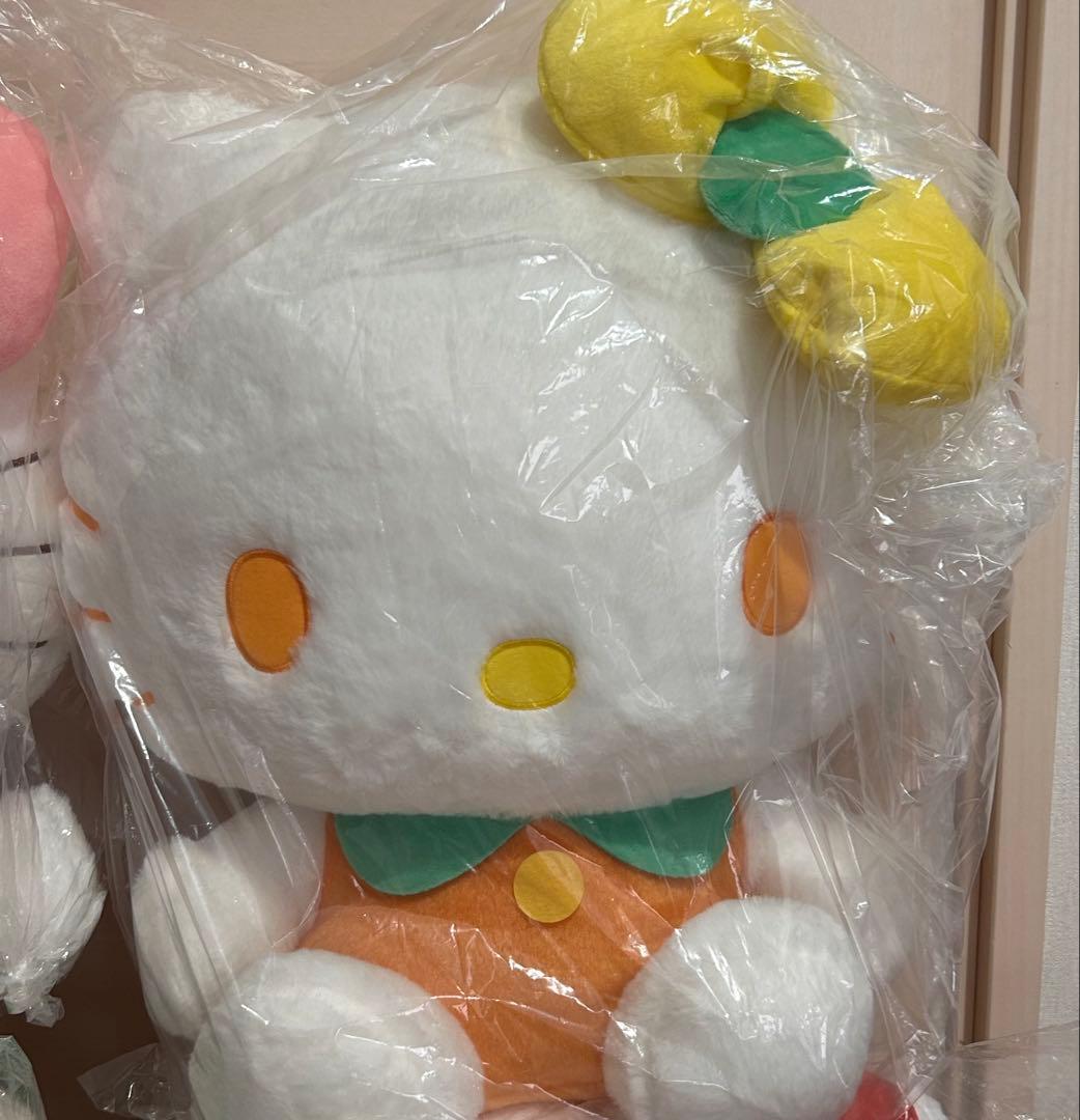 【新品タグ付 】ハローキティBIGぬいぐるみ5点セット