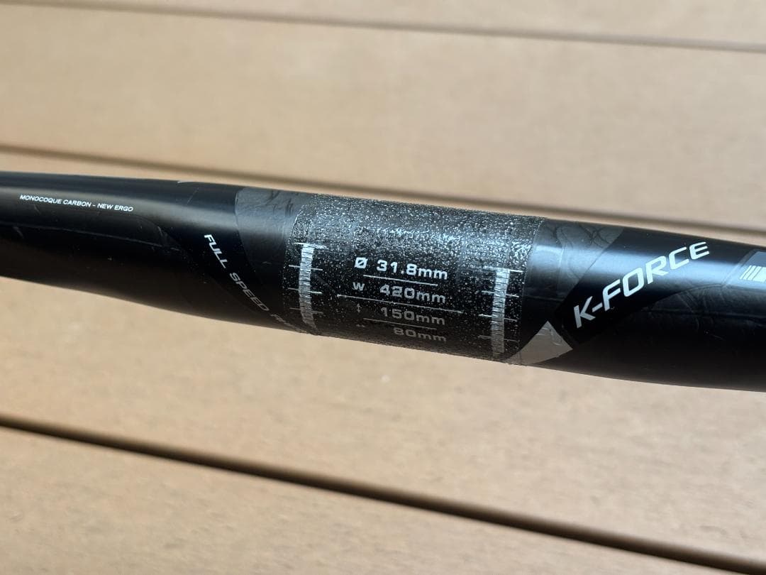 FSA K-Force New Ergo カーボンハンドル 420mm