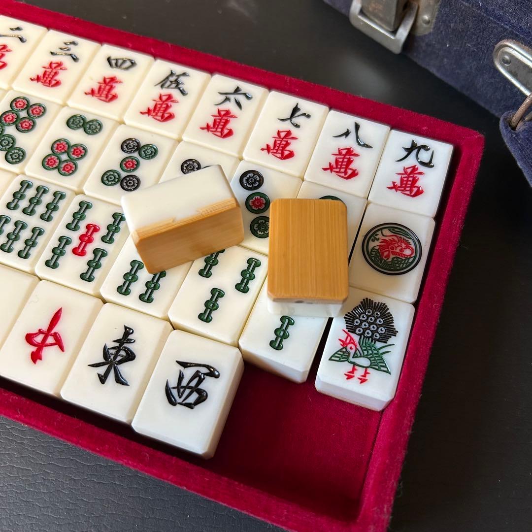 【高級美品】麻雀牌セット 竹牌