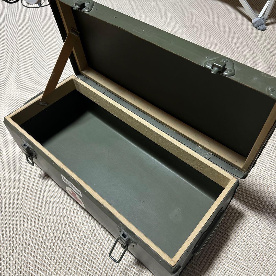 実物 スウェーデン軍 メディカル ペーパーボックス