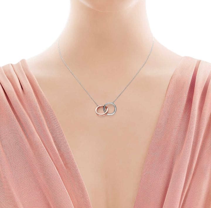 Tiffany ティファニー インターロッキングペンダント　ネックレス