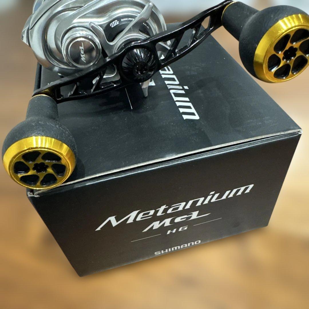 シマノ16メタニウム MG 送料無料 ゴメクサスハンドル付き