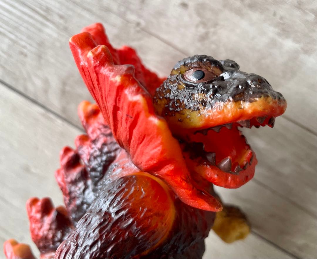 ジラース キングザウルスシリーズ ソフビ人形 極美品マルサンブルマァクポピー