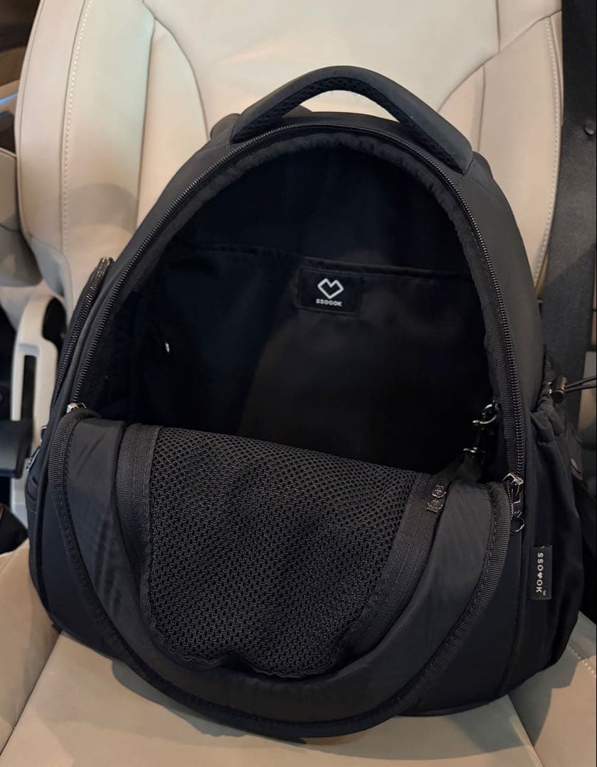 SSOOOKフロントバック‪·͜· ❤︎‬Ｓ ブラック✨美品　※期間限定値下げ中