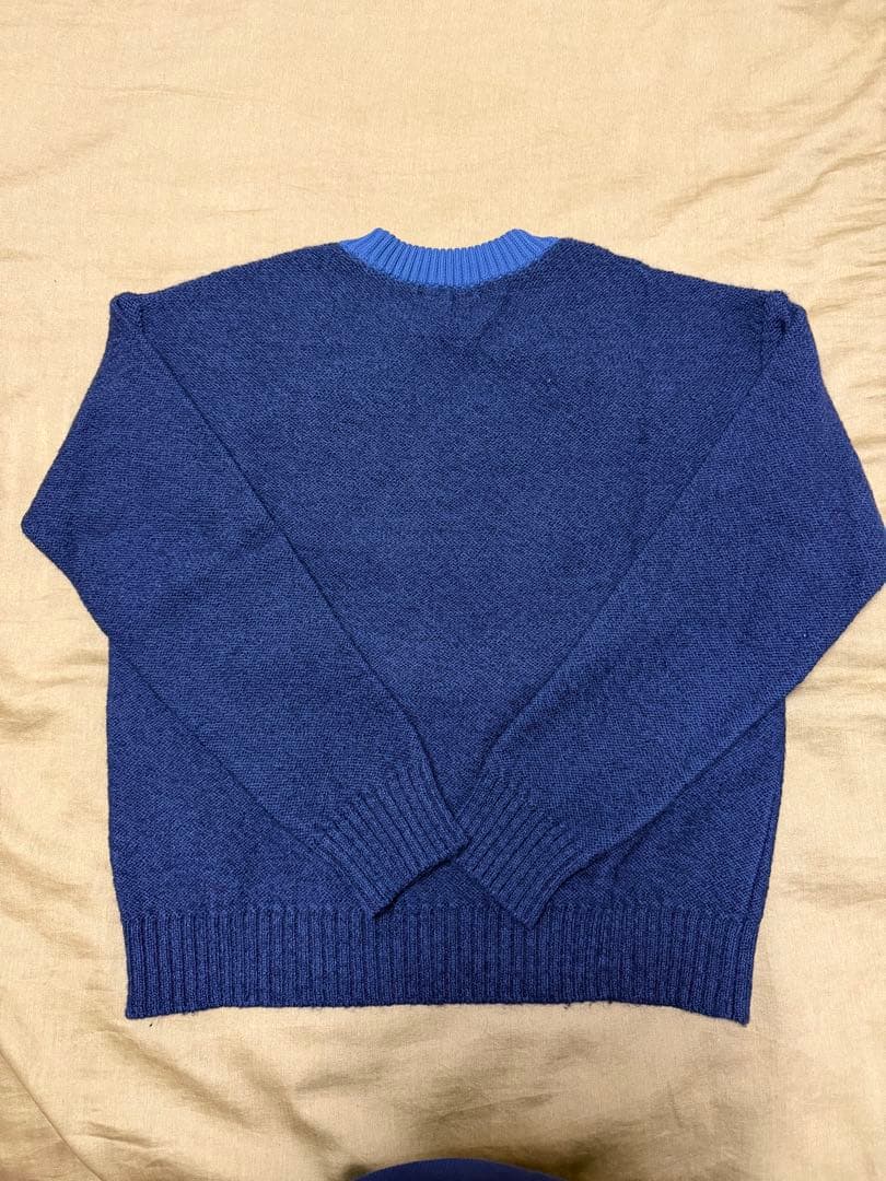 MARK & LONA ダークブルー セーター サイズ38 used