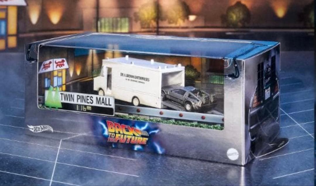 未開封・RLC バックトゥザフューチャー デロリアン ホットウィール　超希少