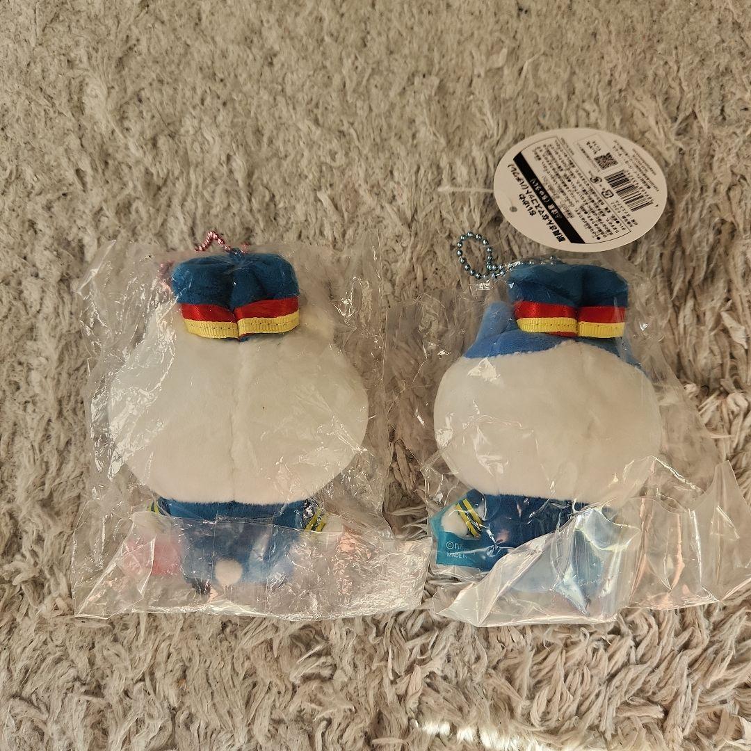 【完売品】【初期】ちいかわ 駅員さんなマスコット　ちいかわ・ハチワレ　セット