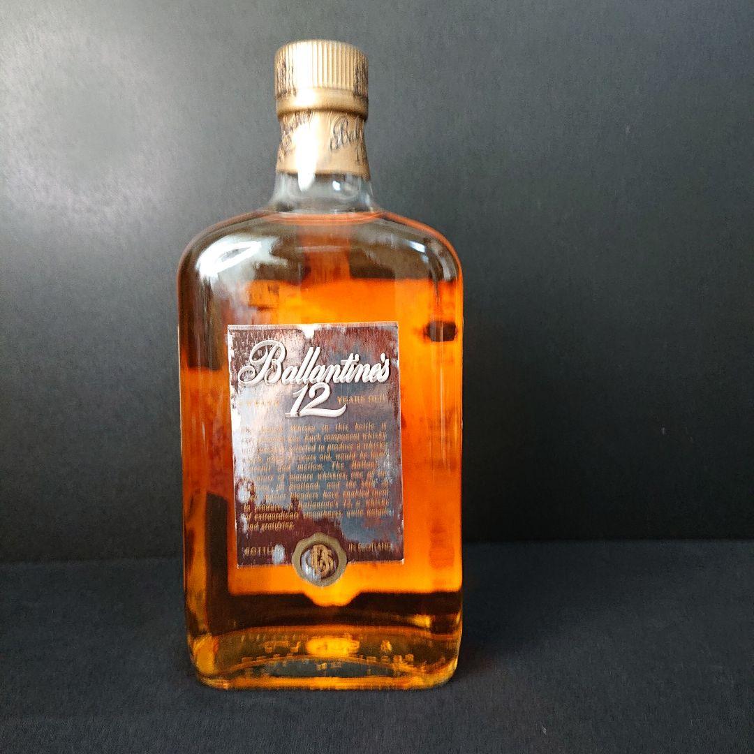 ウイスキー バランタイン12年 特級 旧ボトル