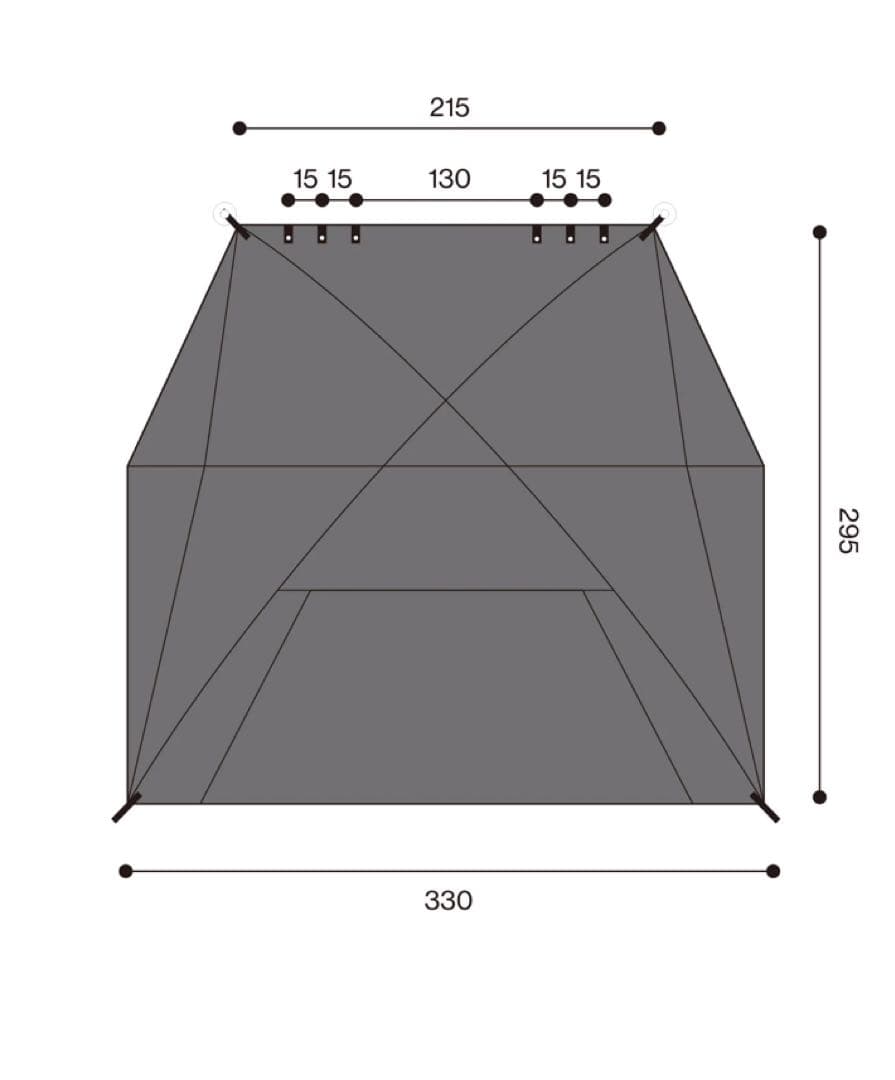ムラコ murako タープ ペネローぺ カーサイドタープ