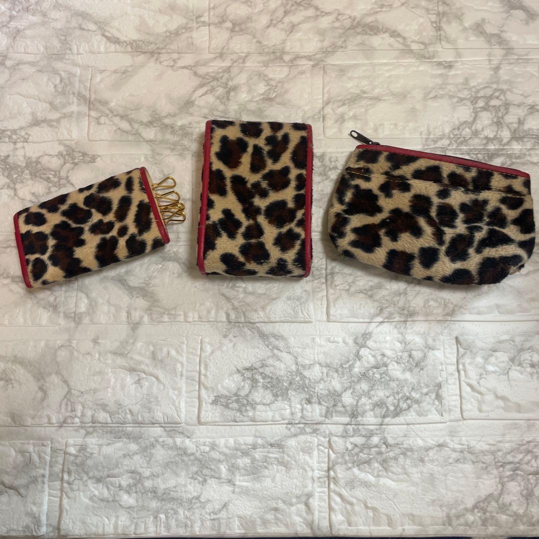 激レア♡ハローキティ ヒョウ柄 鍵収納ケース2セットキーケース
