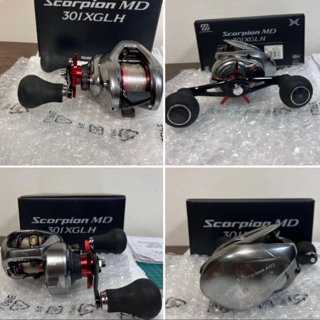 シマノ 21？　スコーピオンMD 301XGLH 左ハンドル　キズあり