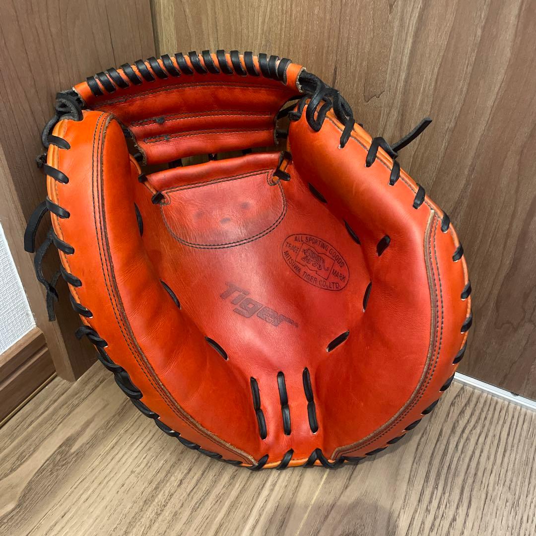 美津和タイガー　キャッチャーミット【硬式用】