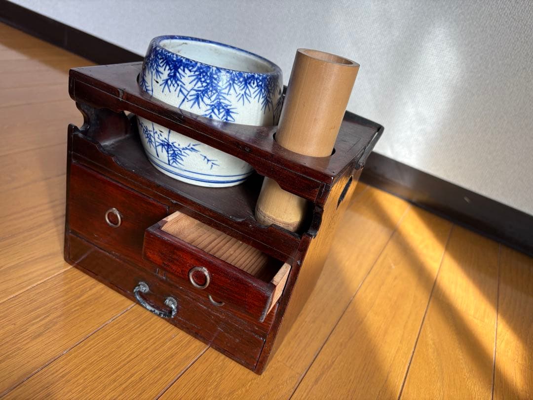 アンティーク煙草盆セット