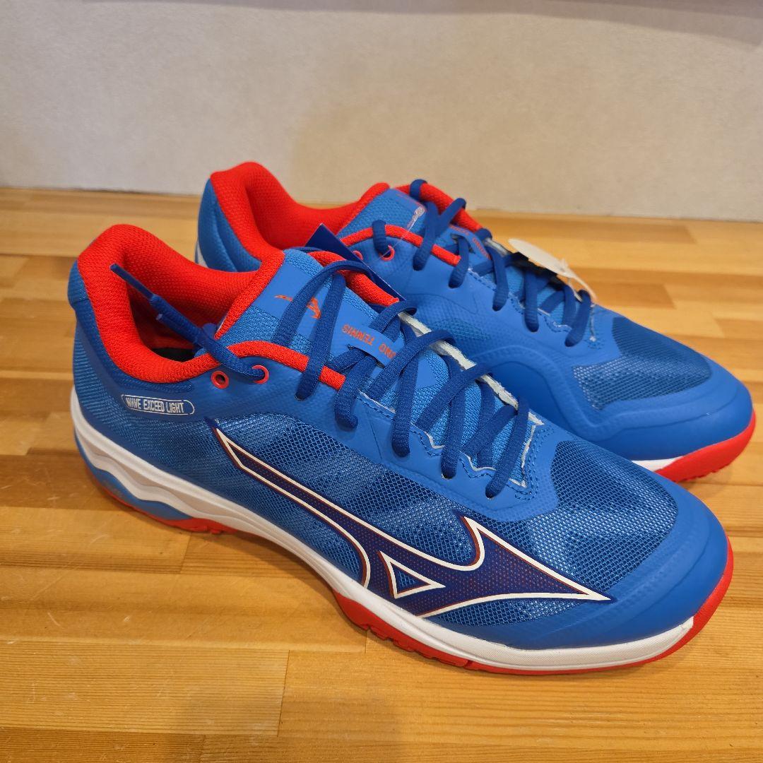 ミズノ　テニスシューズ　ウェーブエクシードライトワイド　28cm
