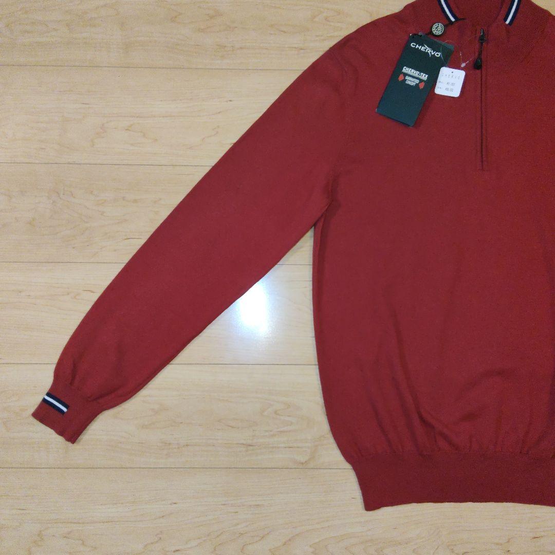 タカです。　XLサイズ 新品未使用【CHERVO】シェルボ ハーフジップ