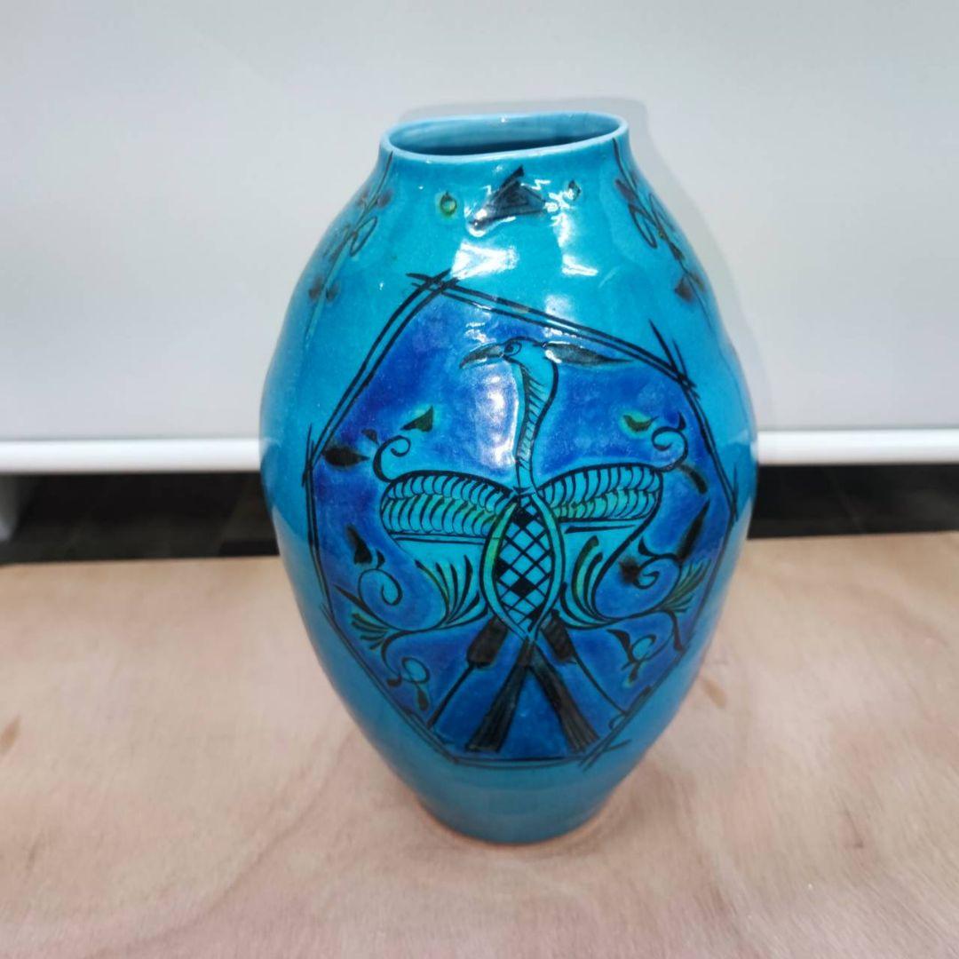 九谷焼　九谷香祥　花瓶