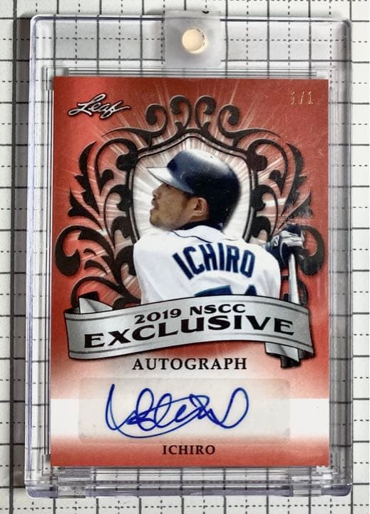 1/1 イチロー 2019直筆サインカード The National