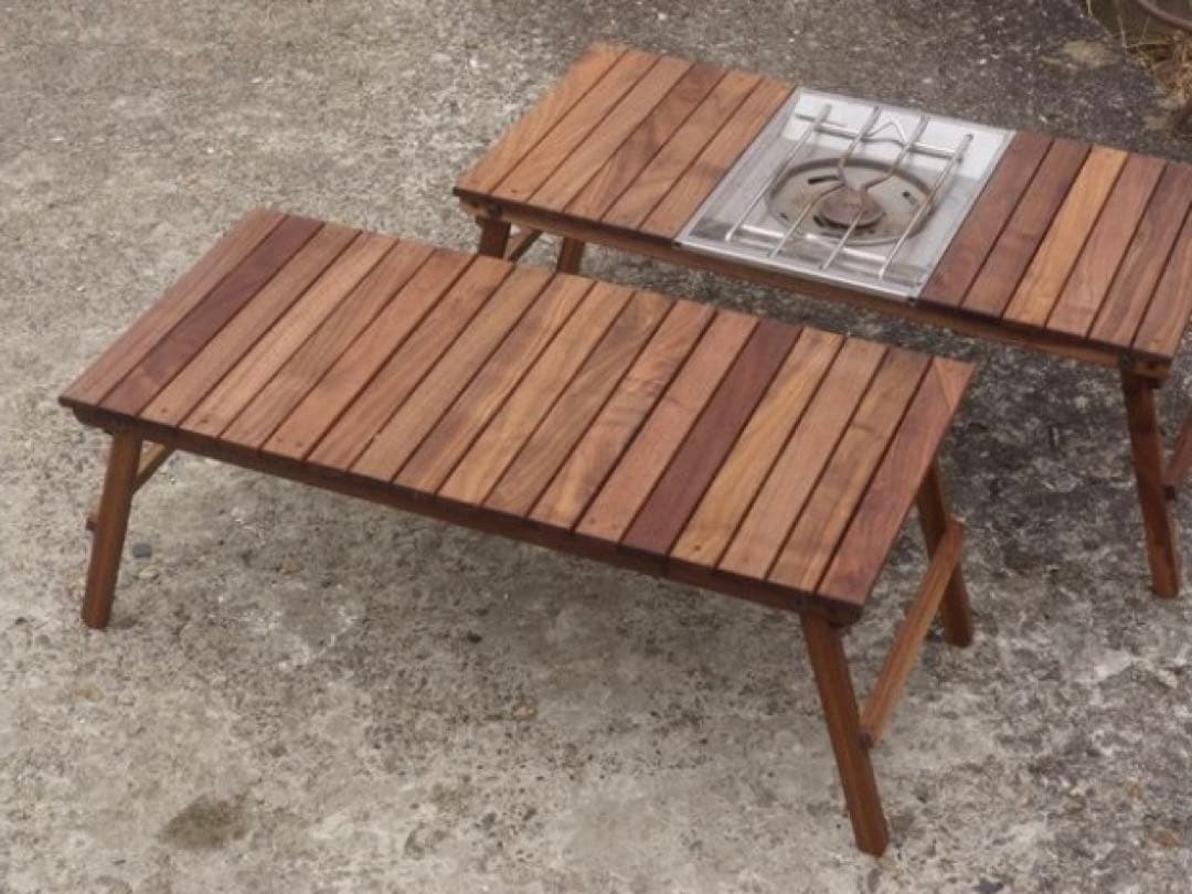 IGTテーブル　ウォールナット　kinakomacraft