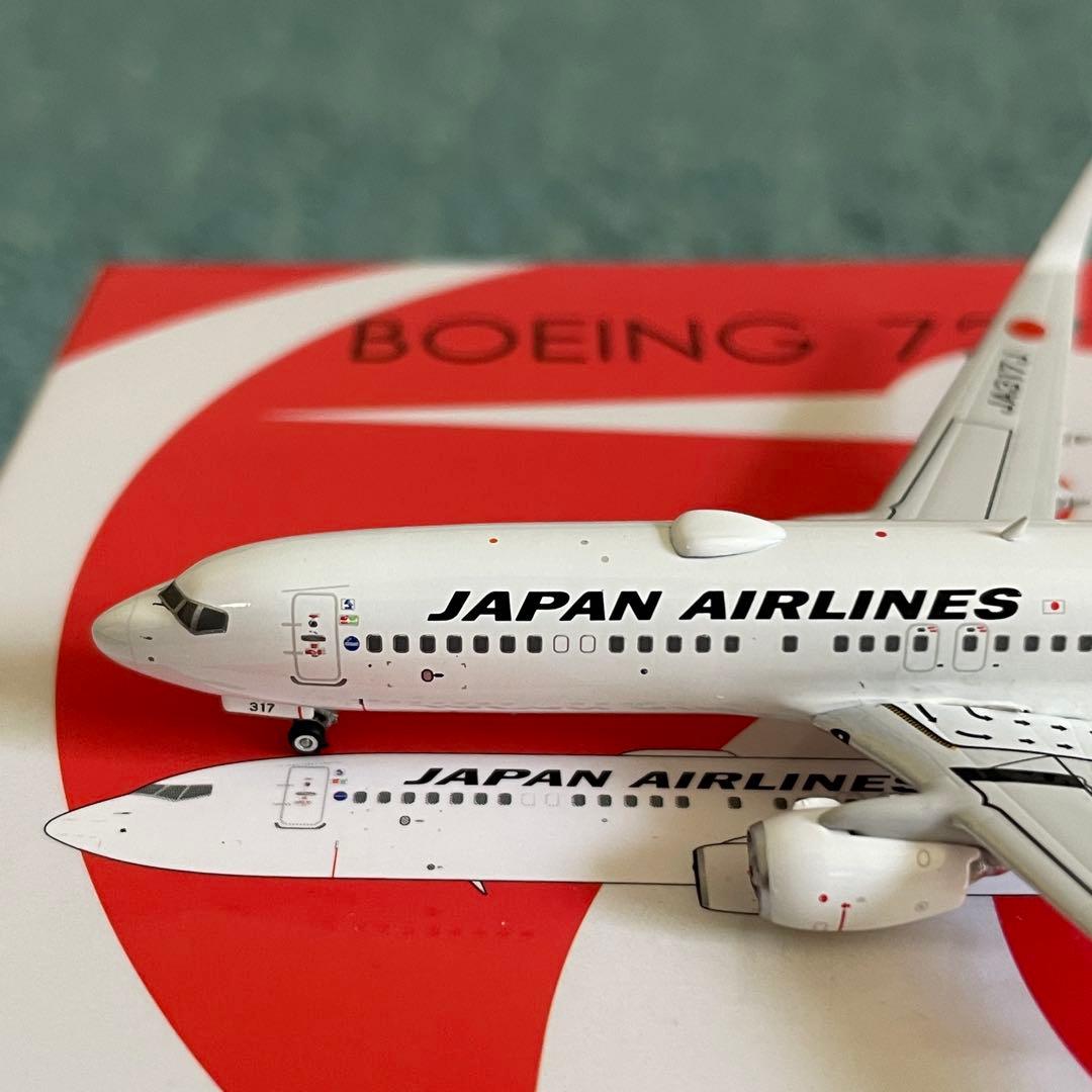 JAL 737-800 日本航空 JA317J 1:400 ph