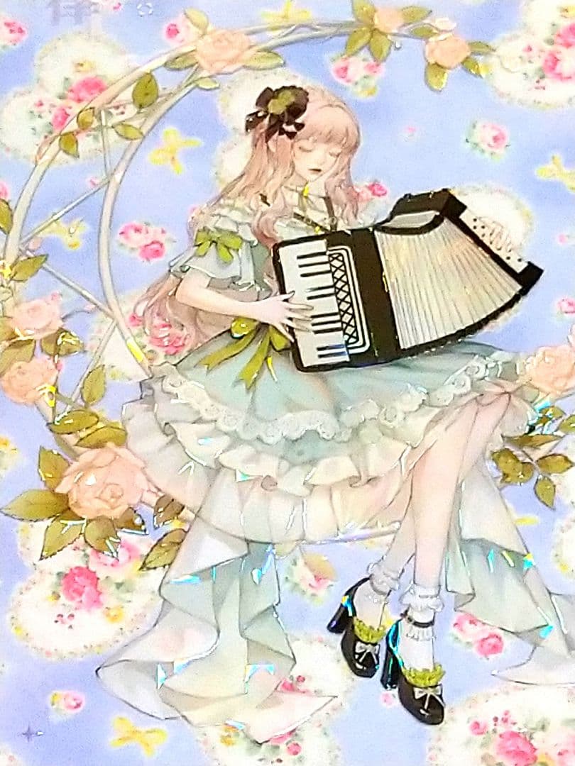 ✩再販✩J894＃花梦拾音(贝壳光)切り売り海外人物マステ女の子