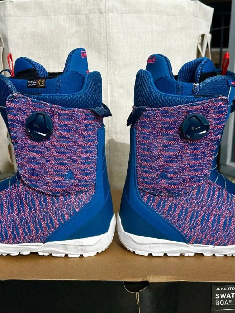 SWATH BOA スノーボードブーツ ネイビー/ピンク