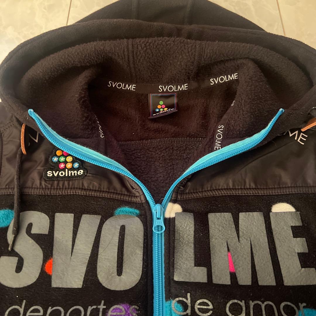 スボルメ SVOLMEピステ上下セット ブラック/マルチカラー