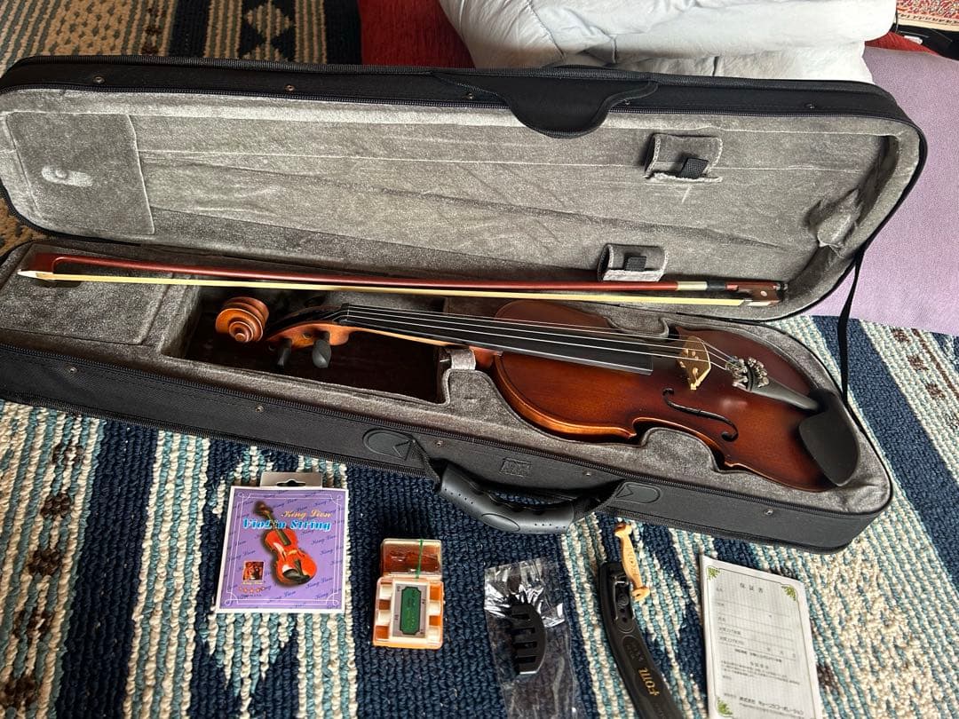 Hallstatt V-12 4/4 バイオリン 本体 ケース付き ヴァイオリン