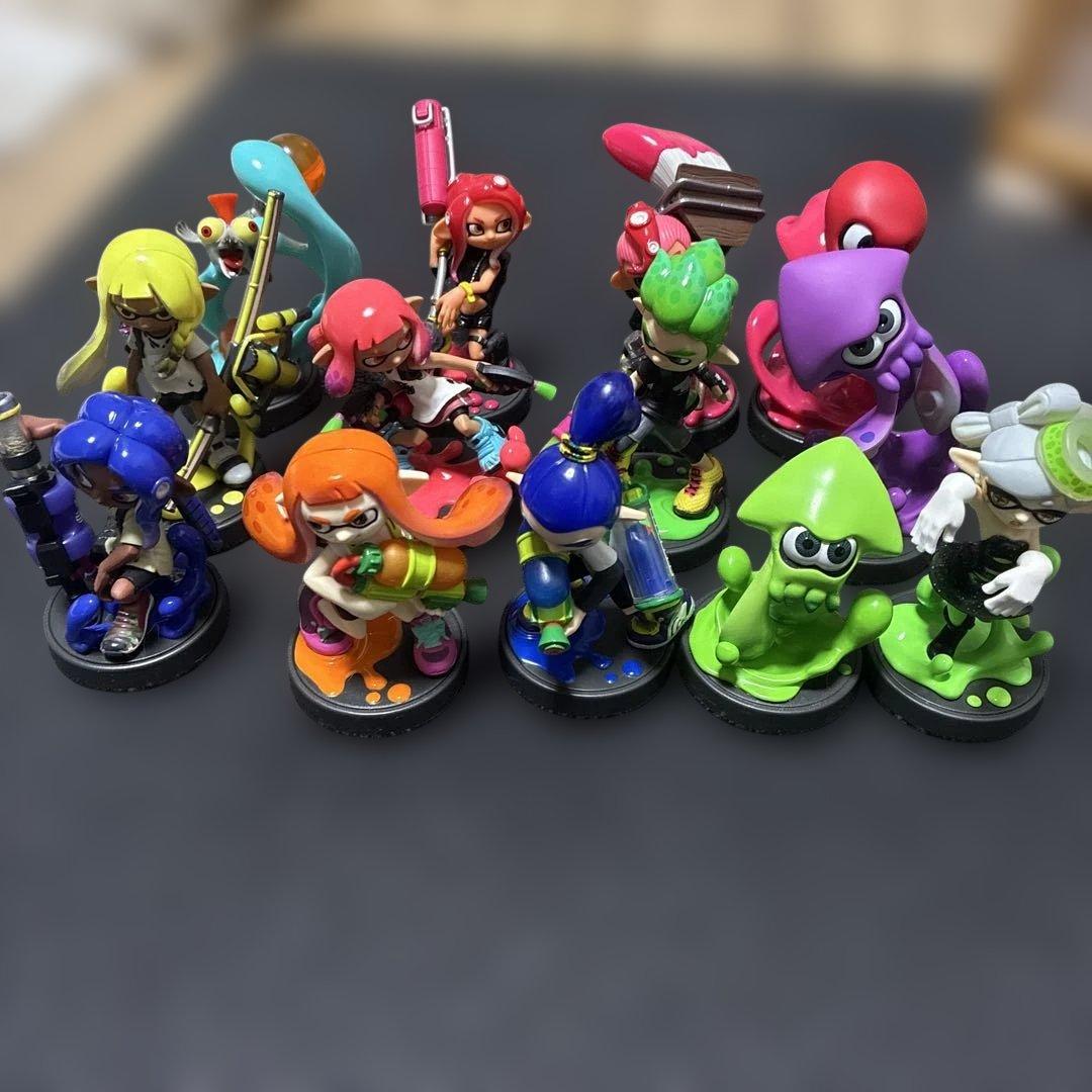 スプラトゥーンシリーズ　amiibo 13体　まとめ売り