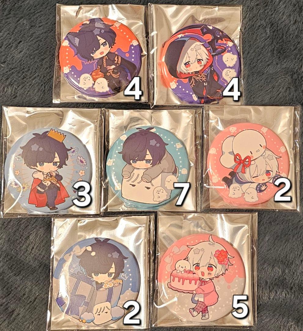 AtR ハロウィン・誕生日ライブ 缶バッジ