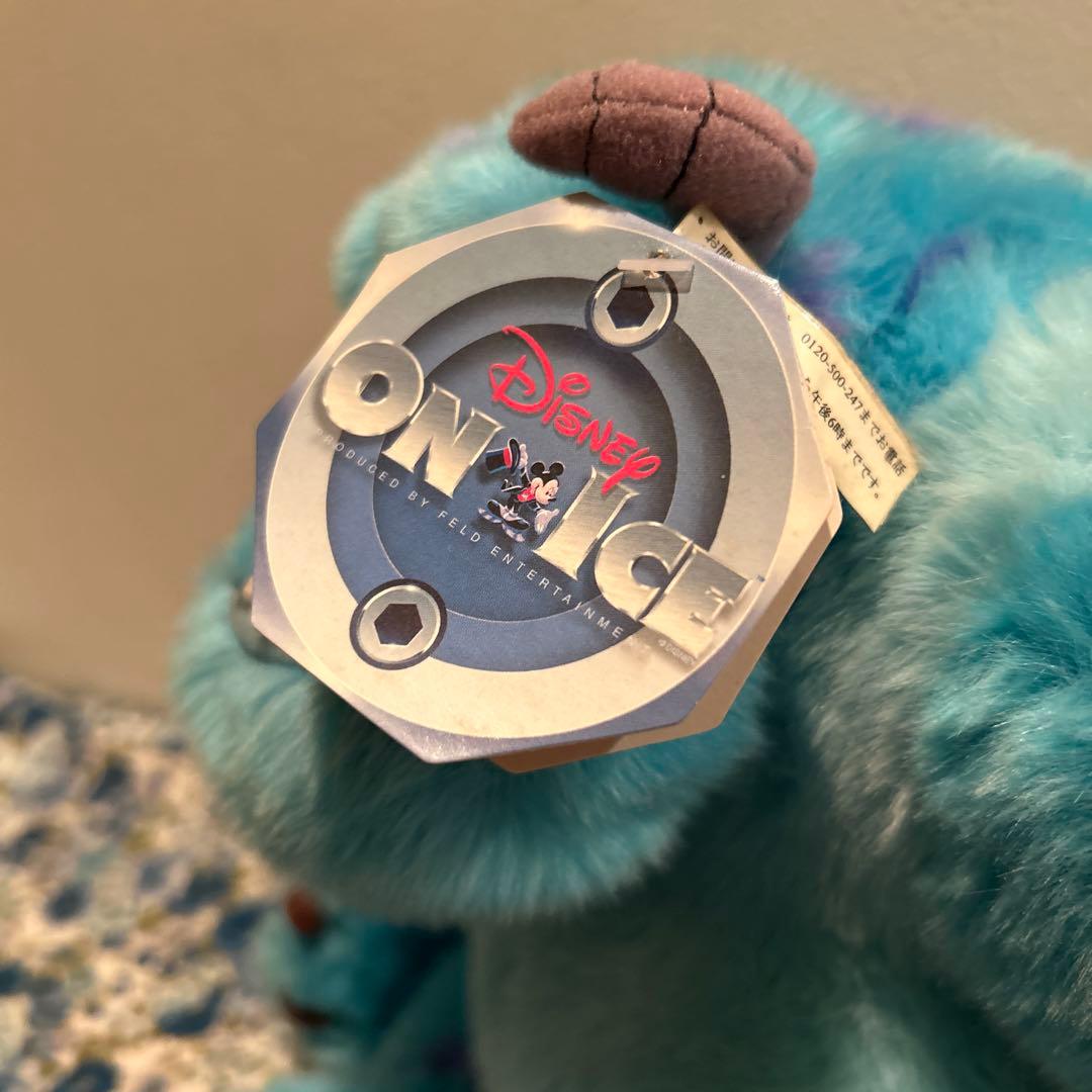 ディズニーオンアイス　モンスターズインク　サリー　ぬいぐるみ　ピクサー