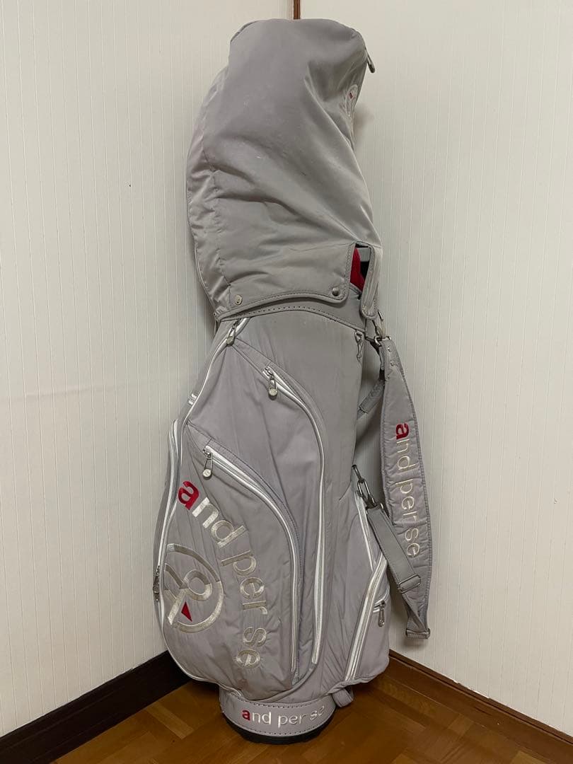and per se グレー キャディバッグ