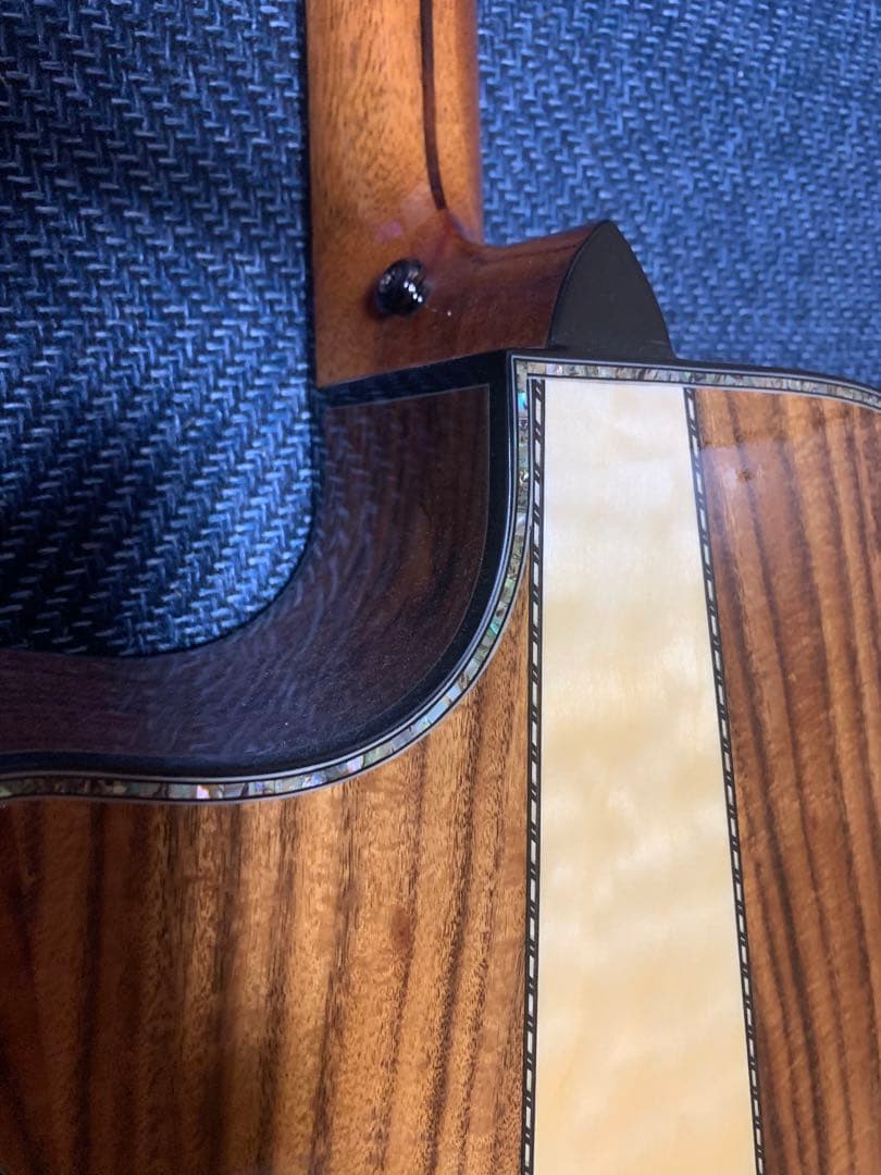 アコースティックギター　豪華インレイ　新品未使用　フォークギター