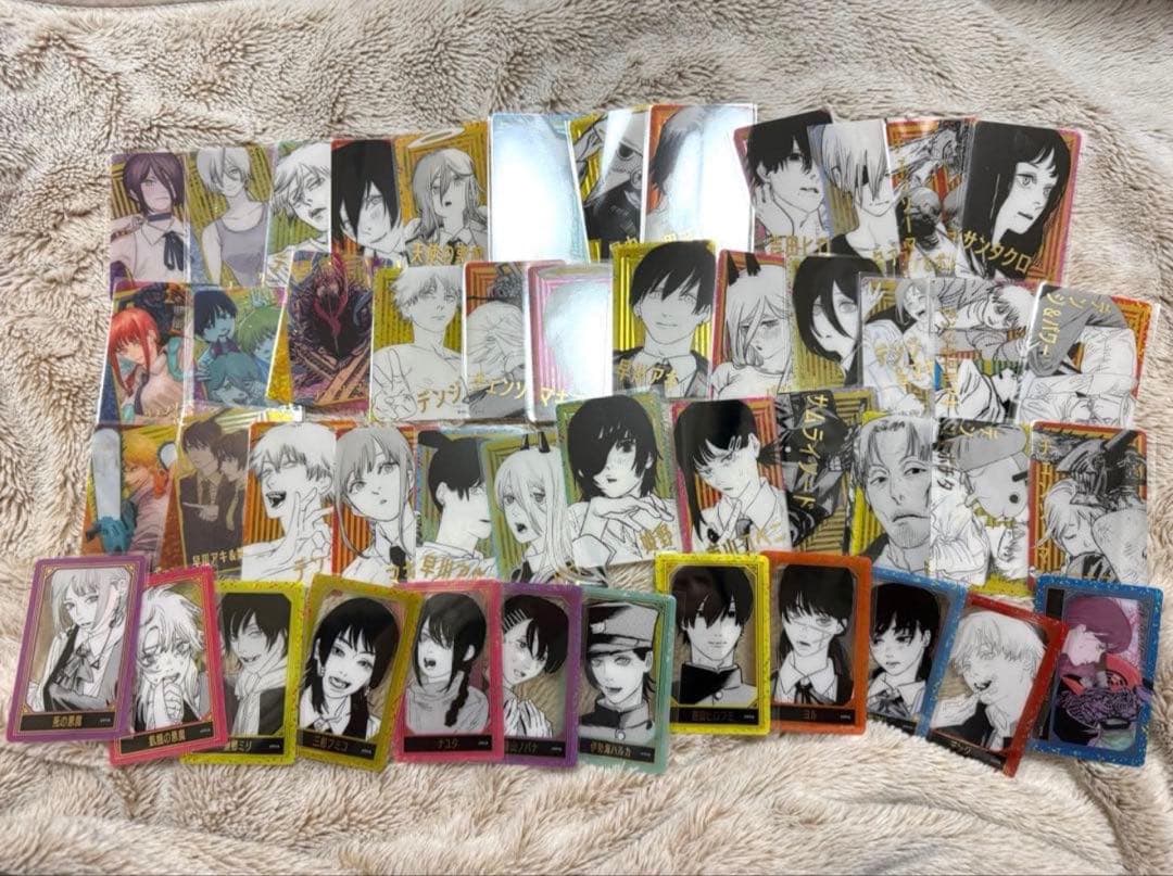 チェンソーマン　箔押しクリアカードコレクション　コンプ　ジャンプフェス　ラスト