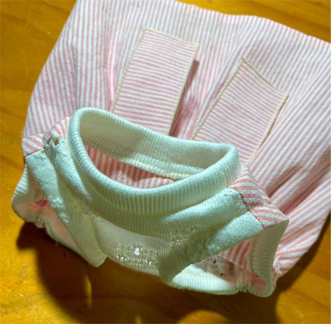 ハンドメイド犬服　ハイウエストリボンワンピ★色違いあり