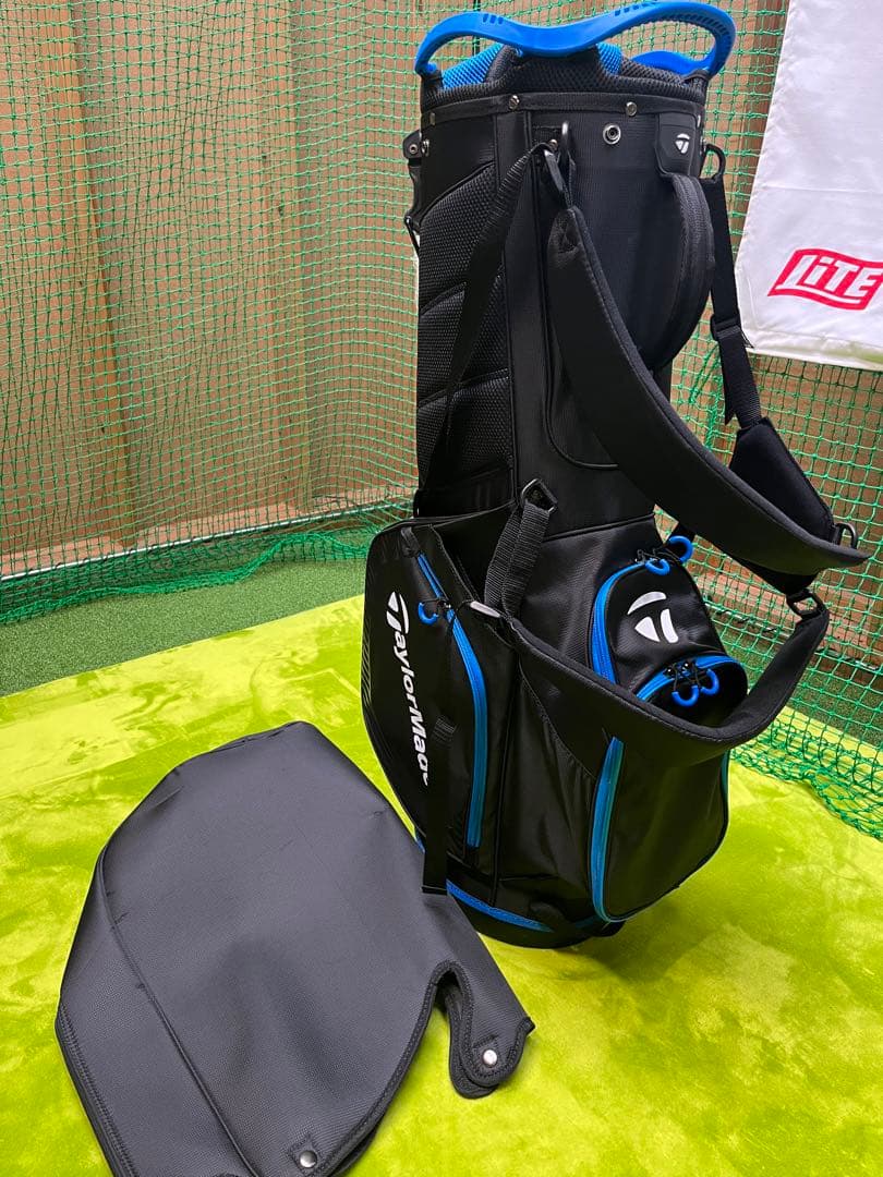 TaylorMade スタンドキャディバッグ ブラック/ブルー
