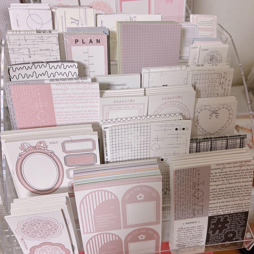 紙モノ コラージュ素材 海外作家 マステ デザペ 人物ステッカー まとめ売り