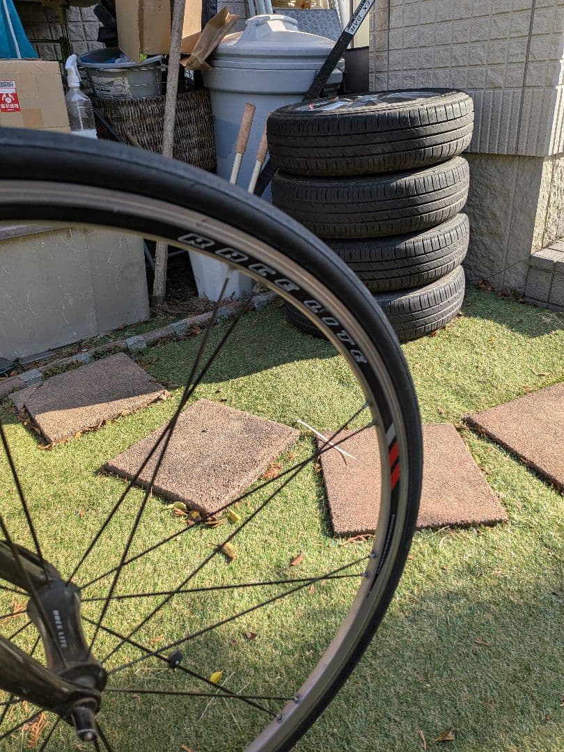 TNIアルミカーボンフォーク　tt515 ct525 165〜175cm中古品