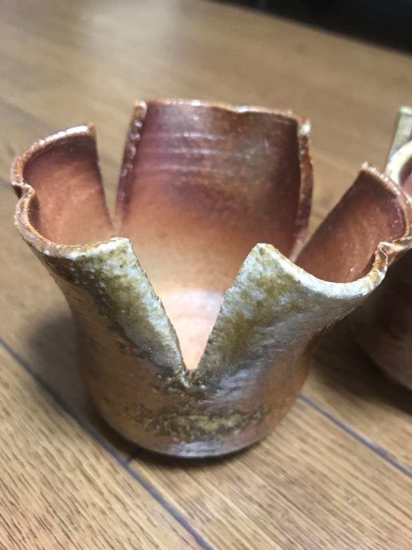 赤膚焼　泉窯　光包　割山椒6客