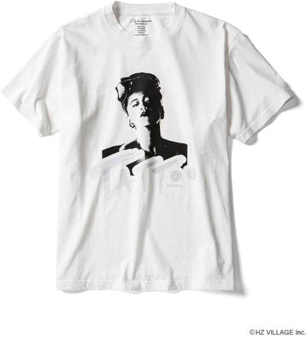 ZOZOVILLA ×中森明菜 TATTOO Tシャツ　白