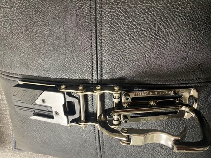 TAJIMAメタルセフ ハンドメイド 黒金具　黒ラチェット差し