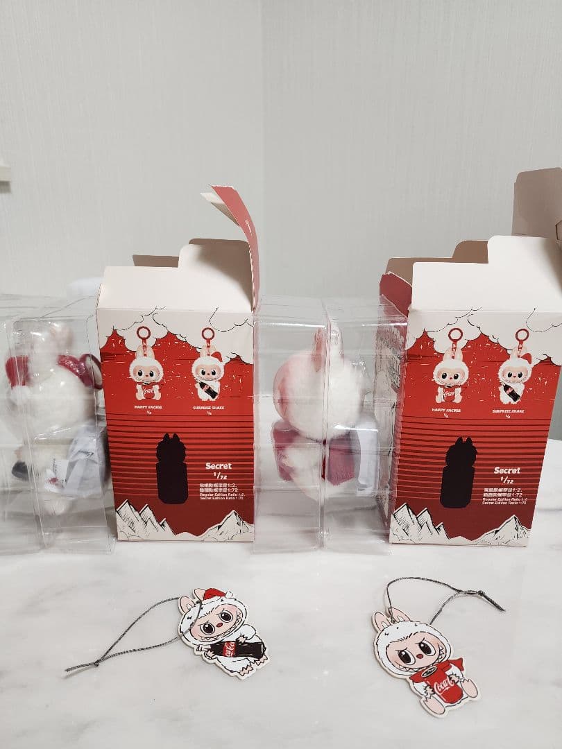 正規品　POPMART LABUBU Coca-Cola ２種類セット 箱開封済