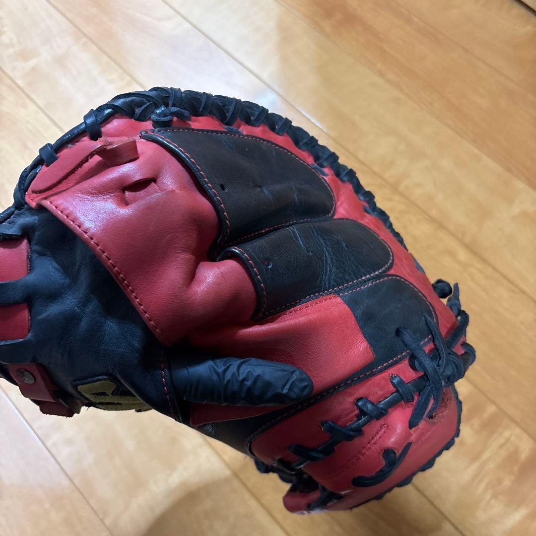 ハタケヤマ　キャッチャーミット　即戦力　大人　軟式　捕手