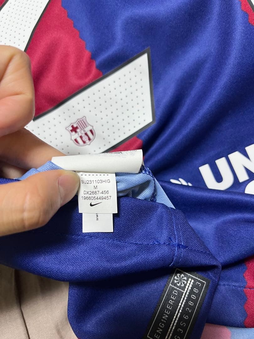 ラミンヤマル　バルセロナ　ユニフォーム　正規品Barcelona yamal