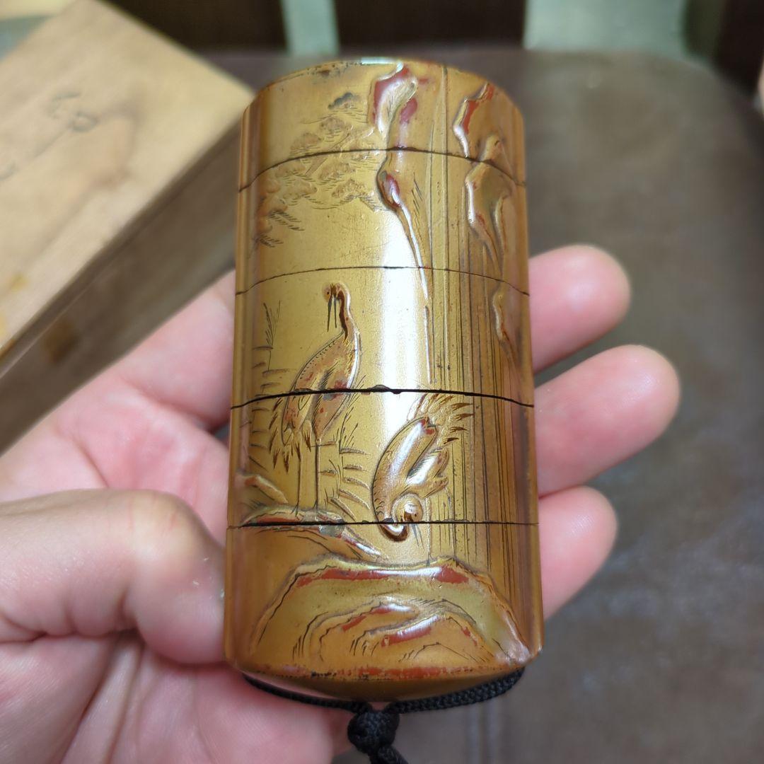 印籠 根付 木箱　他