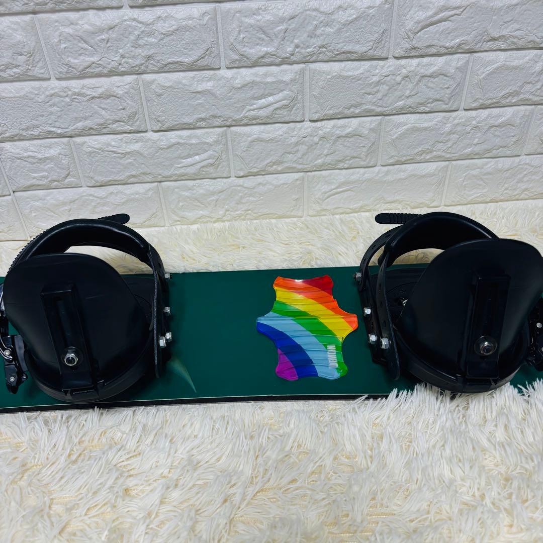 【キッズスノーボード2点セット】　DEMON BOADER 118cm