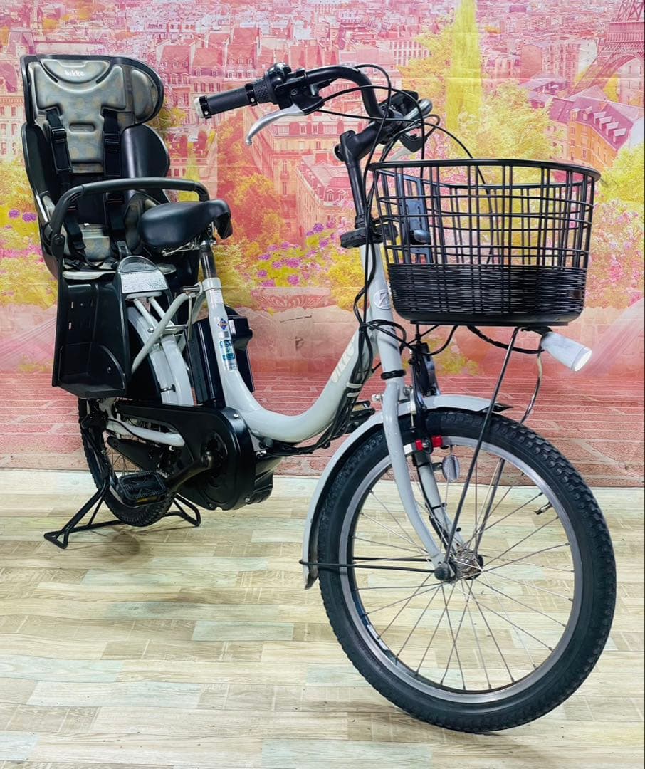 ZK3310 電動自転車 ブリヂストン ビッケ 子供乗せ 20インチ 送料無料